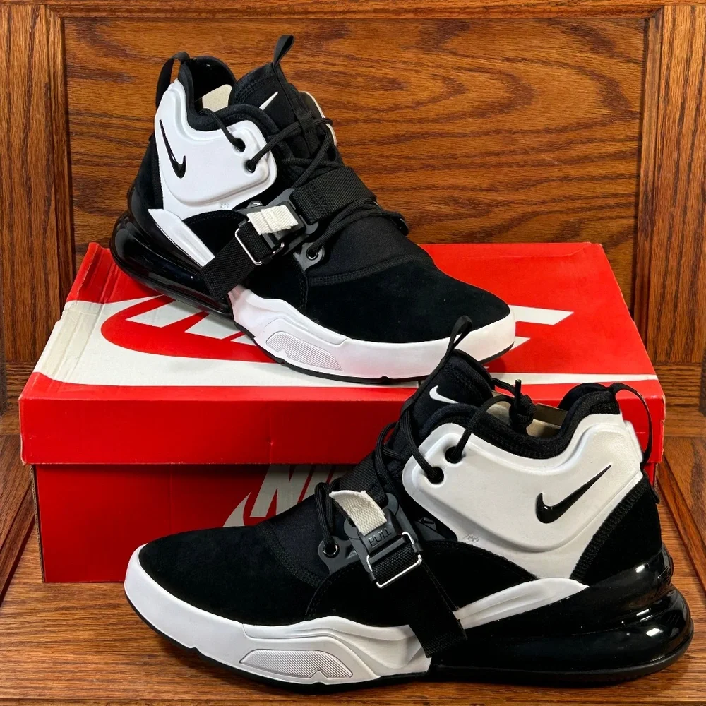 Nike Air Force 270 Black White Shoes
